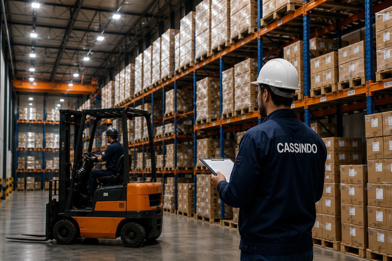 Industrial warehouse and logistics center